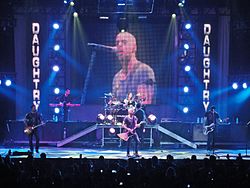 Daughtry live at Laredo Energy Arena in Laredo, Texas.JPG