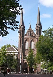 De Krijtberg Church in AV Amsterdam, Netherlands
