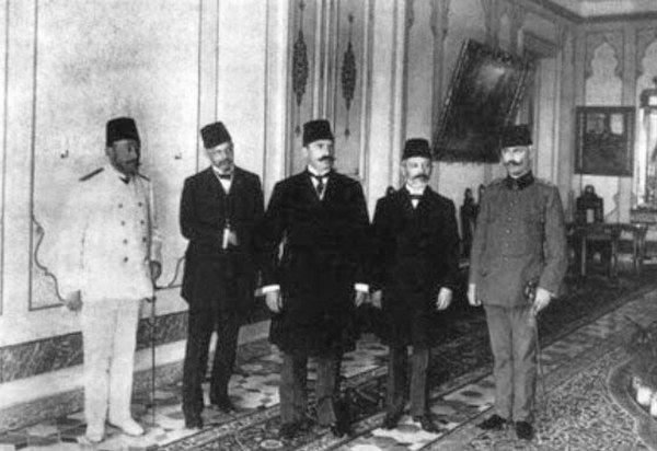 Delegation of the Ottoman Parliament to Abdul Hamid II.