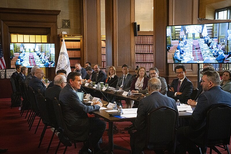 File:Deputy Secretary Verma attends US Investment Advisory Council Meeting at the U.S. Department of Commerce in Washington, D.C. on October 26, 2023.jpg 01.jpg