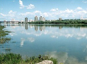 Rîbnița and the Dniester river