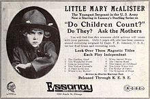 Рекламный плакат фильма «Do Children Count?» (1917 год)