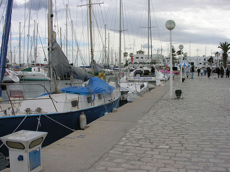 File:Dock of Port El Kantaoui.JPG