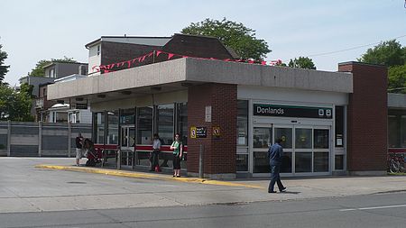 Donlands TTC entrance