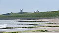 2014-07-11 13:02 Dunstanburgh Castle, seen from the beach.