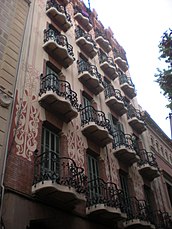 Edificio de viviendas en C/ de l´Or, Barcelona (1909)