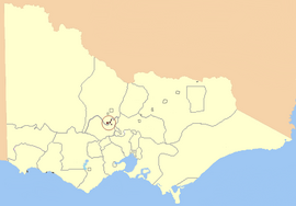 Kastlemeyn Boroughs, Victoria.png saylov okrugi