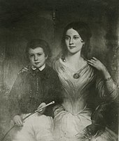 Eliza O'Flaherty avec le demi-frère de Kate Chopin, George O'Flaherty