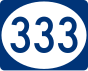 Znacznik autostrady Mississippi 333
