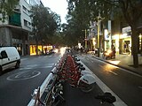 Parada del Bicing a Barcelona