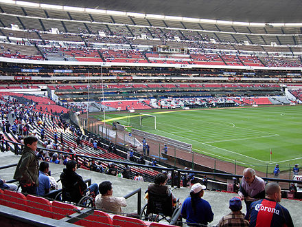 Estadio Azteca prior to a kickoff