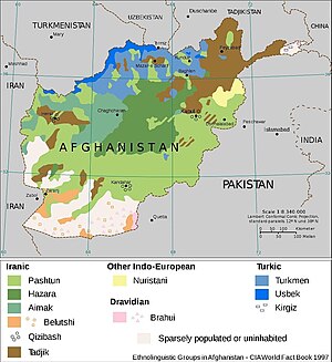 Afghanistan: Geography, Plants and animals, People and culture