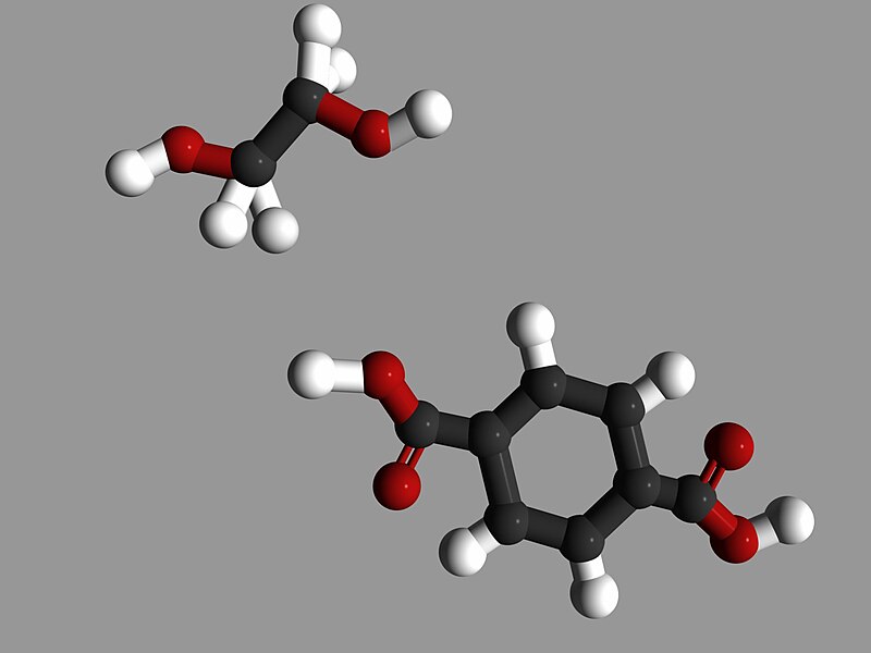 File:Ethylene glycol and terephthalic acid.jpg