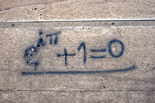 Euler's Identity Graffito