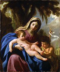 La Vierge et l'Enfant Jésus avec saint Jean-Baptiste