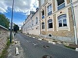 Le collège et lycée Notre-Dame-de-Sion à Évry-Courcouronnes (Essonne, France)