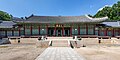 * Nomination Exterior front view of Daejojeon Hall of Changdeokgung Palace with blue sky in Seoul, South Korea. --Basile Morin 04:16, 12 July 2024 (UTC) * Promotion  Support Good quality. --Jakubhal 04:23, 12 July 2024 (UTC)