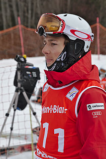 Marco Tadé Swiss freestyle skier