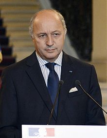 Laurent Fabius en februaro 2013