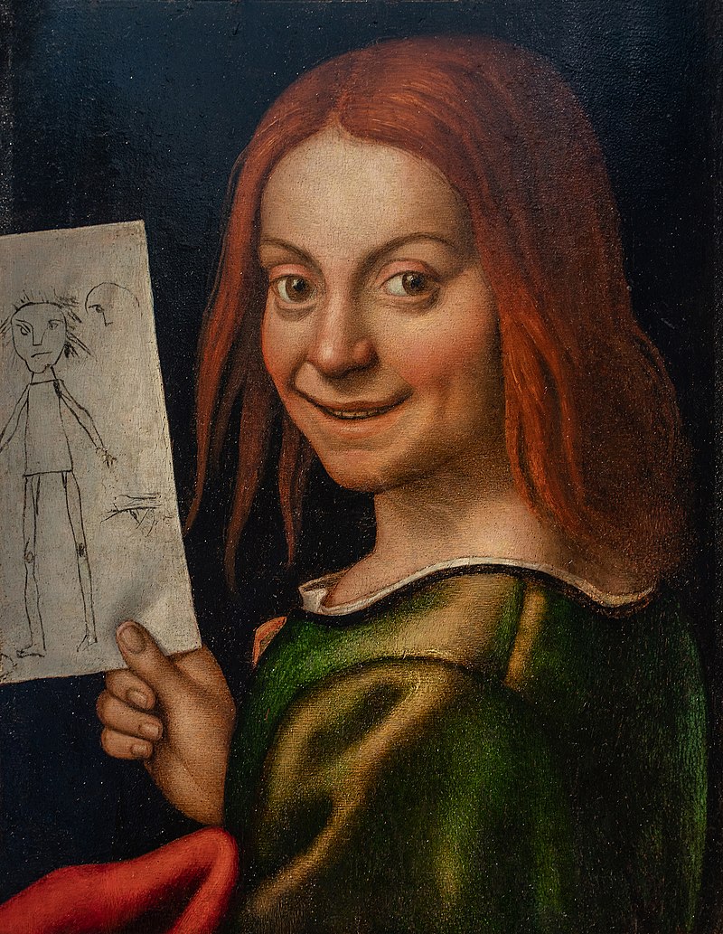 Fanciullo con disegno - Wikipedia
