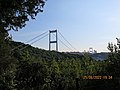 Thumbnail for File:FatihSultanMehmetBridgesviewfromMihrabatNaturePark.June2022.jpg