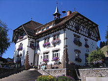 Rathaus von Feldberg in Altglashütten
