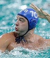 Filip Filipovic scored 19 goals at the 2016 Olympics, helping Serbia win gold. He was named the Most Valuable Player of the men's water polo tournament. Filip Filipovic Rio 2016.jpg