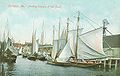 ポートランド港の漁船（1908年頃）