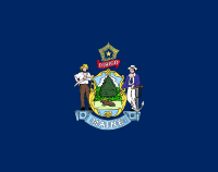 Flagge von Maine