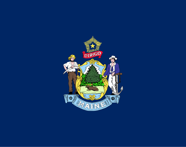 Dosya:Flag of Maine.svg