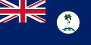 Flag of Crown Colony of Penang from 1952 to 1957