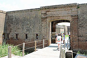 Fort James Jackson in Chatham county, Georgia, US is a National Landmark and on the National Register of Historic Places{{NRHP}70000200}}