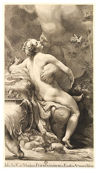 File:Frans van der Steen - Io being embraced by Jupiter in the form of a cloud, after Correggio, 1837,0408.302.jpg