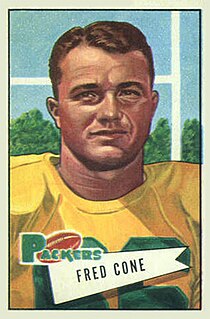Fred Cone (American football) American football player (1926–2021)