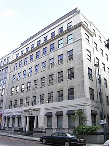 The Friends Provident building on South Parade in Leeds. Friends Provident Building, South Parade, Leeds - geograph.org.uk - 1396927.jpg