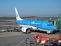 Boeing 737 v barvách KLM (2018)