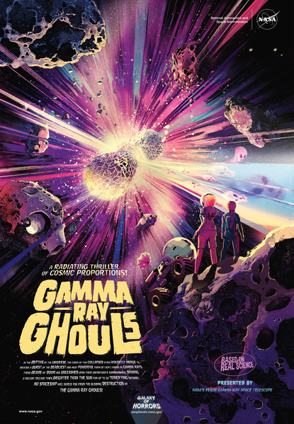 A radiating thriller of cosmic proportions! Gamma Ray Ghouls
