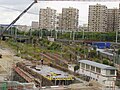 The area of the old Évangelie station in 2010