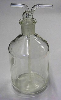 Barboteur (chimie) — Wikipédia