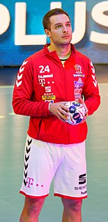 Gašper Marguč Slovenian handball player