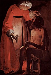 Georges de La Tour,
Job Taunted by his Wife. Georges de La Tour 044.jpg