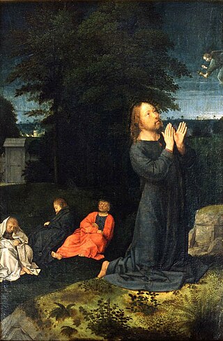 <i>Agony in the Garden</i> (David) Painting by Gerard David