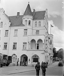 Das Hotel Stadt Hamburg als Club der Royal Air Force(2014/15 abgerissen)