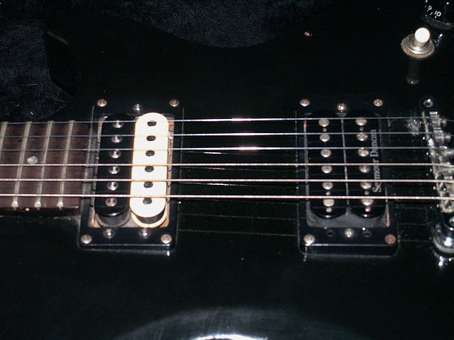 Humbuckers on a Gibson Invader