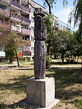 Svantovítova socha v Głogówě, Polsko