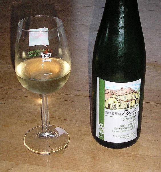 An Austrian wine made from Grüner Veltliner, by far the most grown variety in Austria.