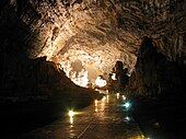 Grutas de Cacahuamilpa, the place used for filming the Death's cavern