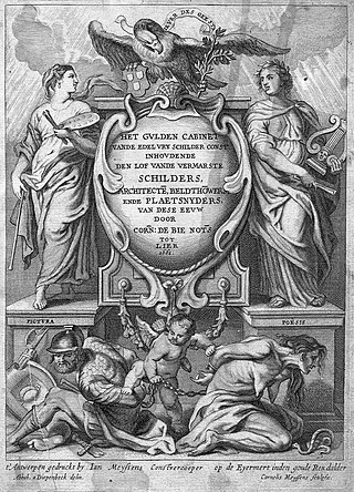 <i>Het Gulden Cabinet</i> Book by Cornelis de Bie