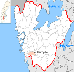 Härryda – Localizzazione