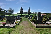 Čeština: Hřbitov, Hluchov, okres Prostějov